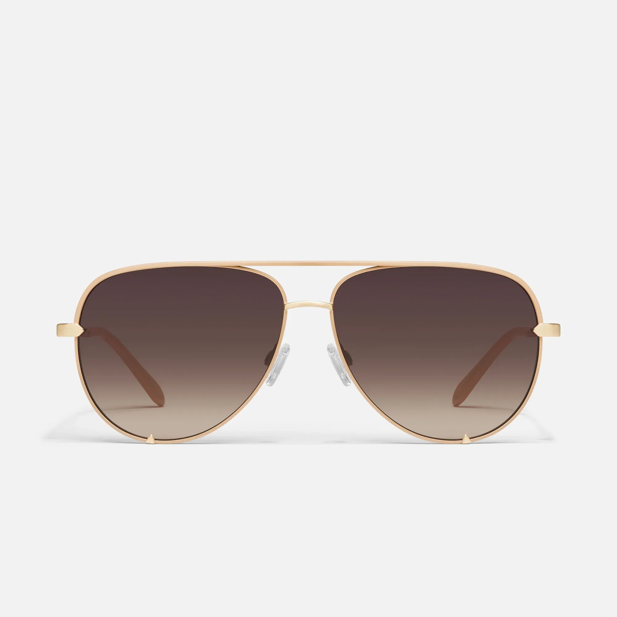High Key Wire Frame Aviator Sunglasses