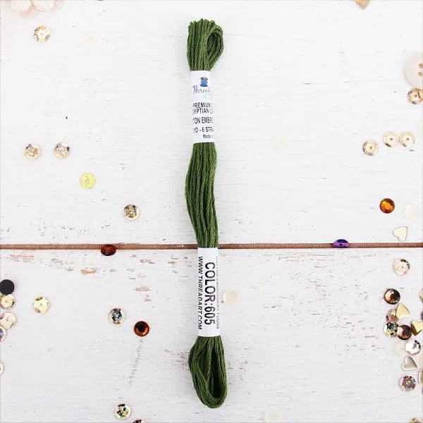 Hunter Green Premium Cotton Embroidery Floss