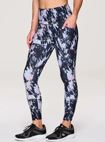 RBX Women's Boho Super Soft 7/8 Leggings with Pockets