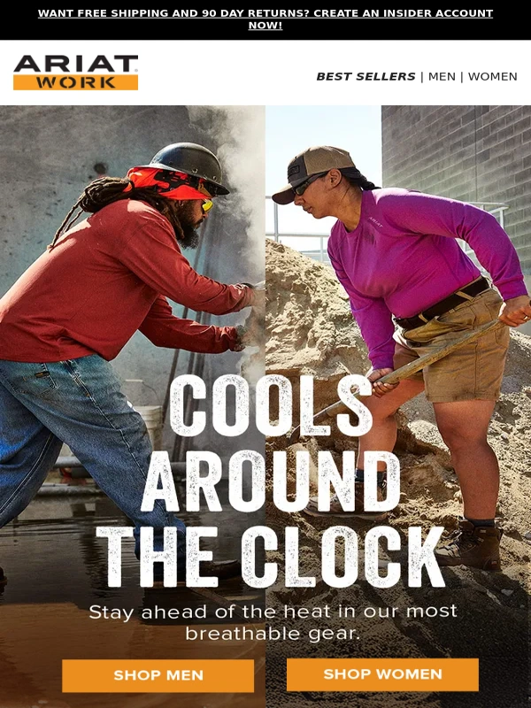 Ariat - Hot Out? ? You Need This Gear