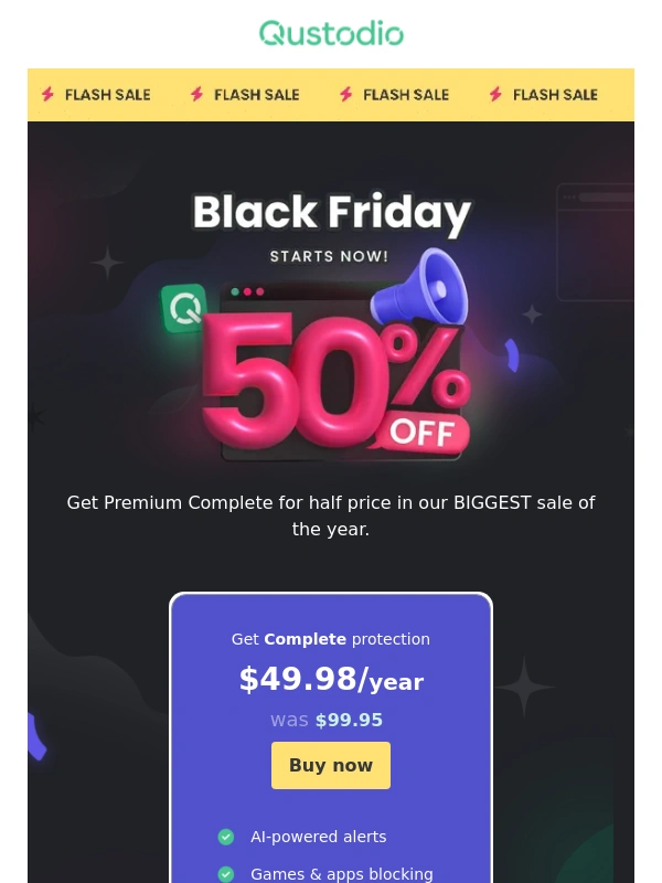 Qustodio - ? Black Friday Sale is on now!