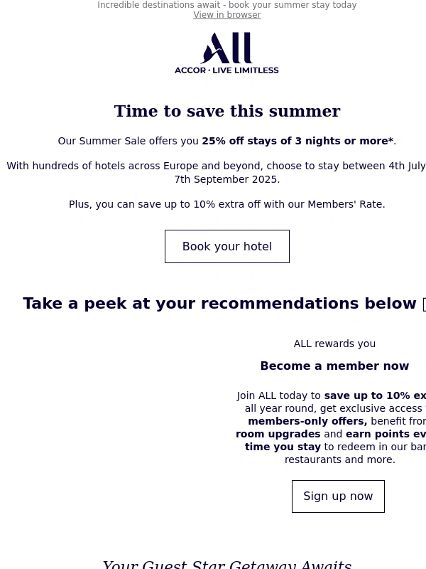 Accor Hotels - ?️ Time to save,Dgd!