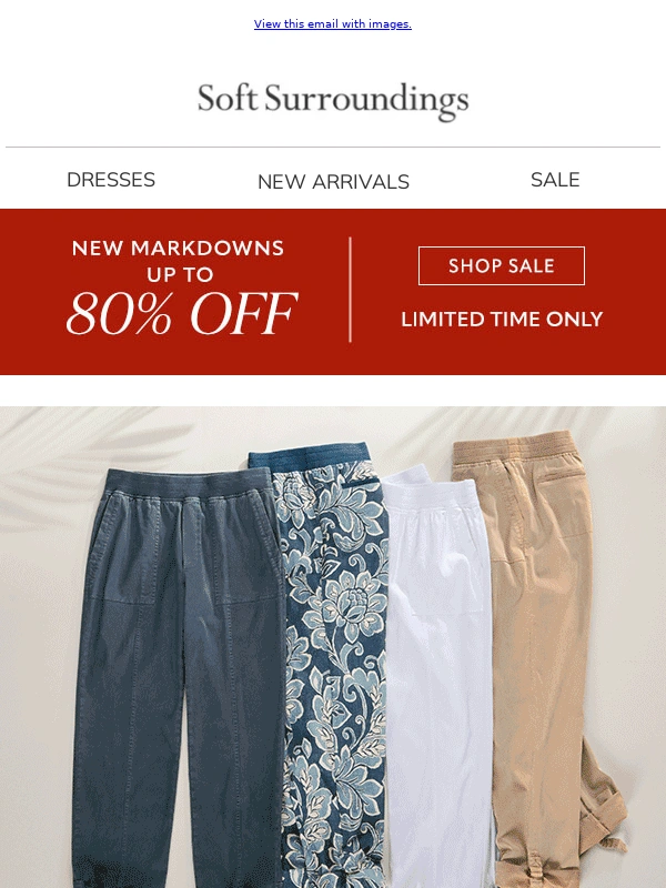 Soft Surroundings - Now Trending: Utility Comfort