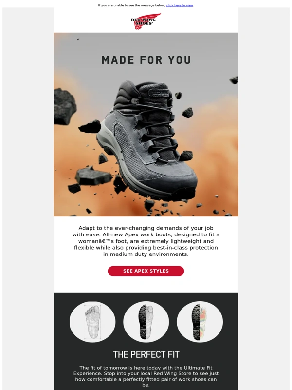 Red Wing Shoes - Still interested in Apex work boots?