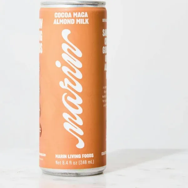 Marin Living Foods Cocoa Maca Almond Milk