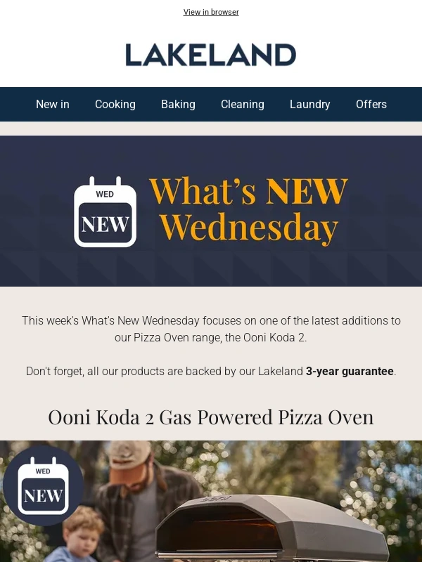 Lakeland - The secret to better homemade pizza