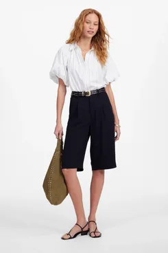 Madewell Slouchy Shorts - Crepe
