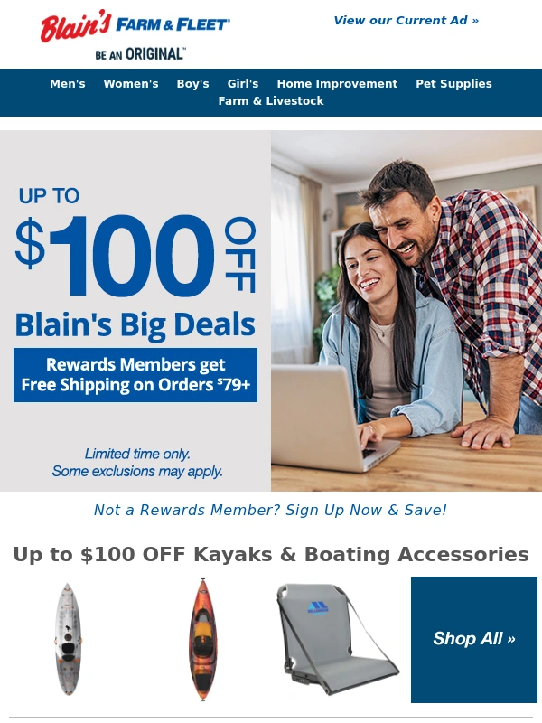 Blain's Farm & Fleet - Offers End Tonight ⏳ Last Chance to Save!
