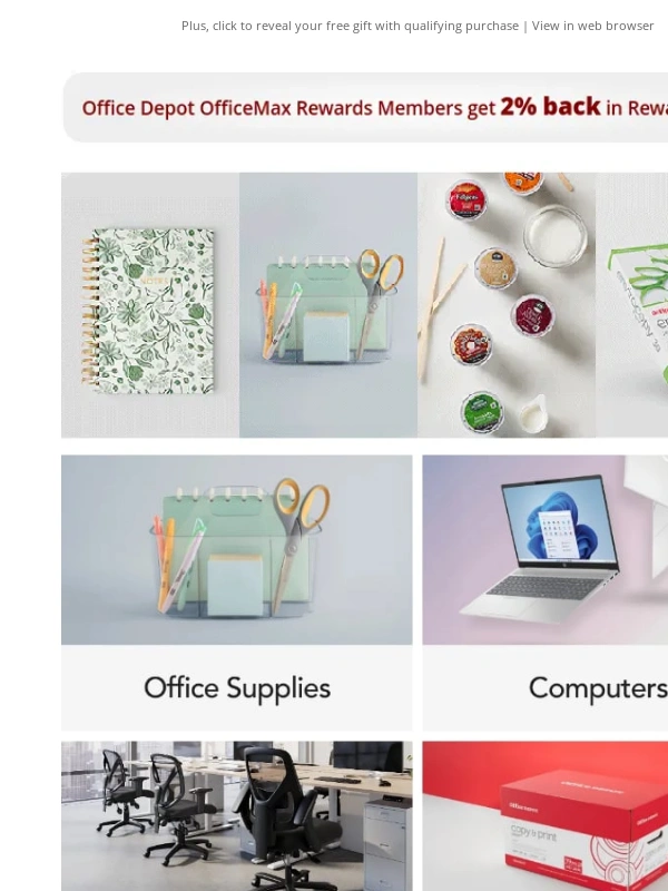 Office Depot - Oh hey! ? Last day! $42.99 Office Depot® Brand paper. Online only