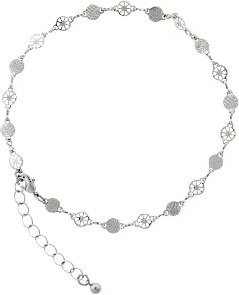 Women's Bohemian Silver-Tone Chain Anklet