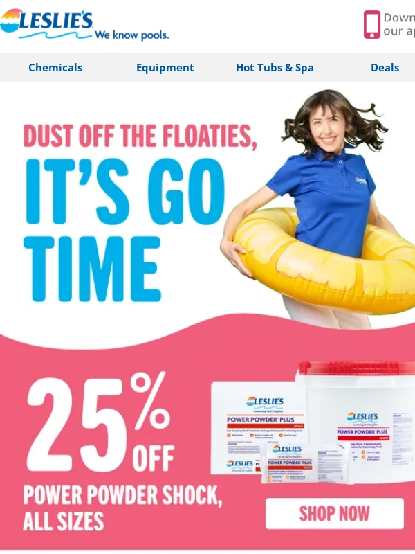 Leslies Pool - Limited Time: Up to 25% Off Chem Bundles