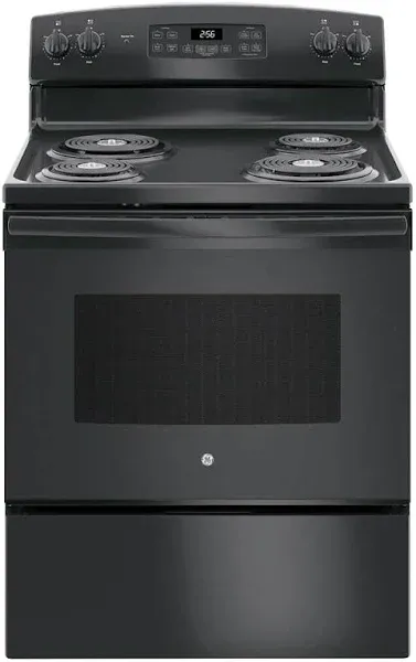 GE 30" Freestanding Electric Range JB256DMBB