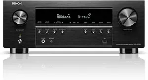 Denon AVR-S970H 8K Ultra HD 7.2 Channel AV Receiver