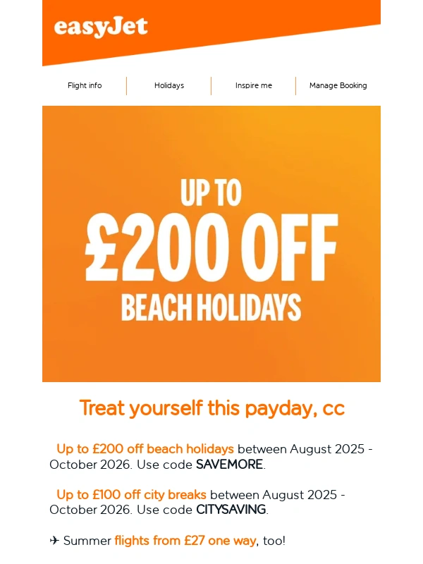 Nespresso - Now on: up to £200 off holidays ?✈️