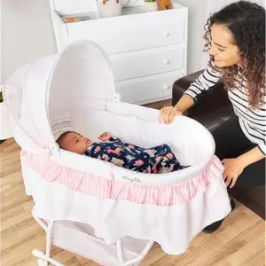 Dream On Me Portable 2-in-1 Bassinet & Cradle