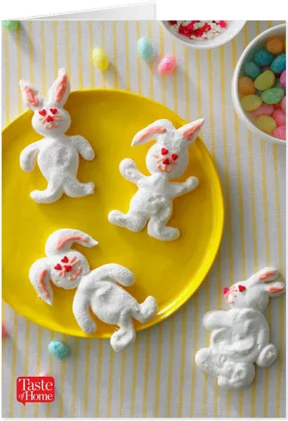 Meringue Bunny Cookies