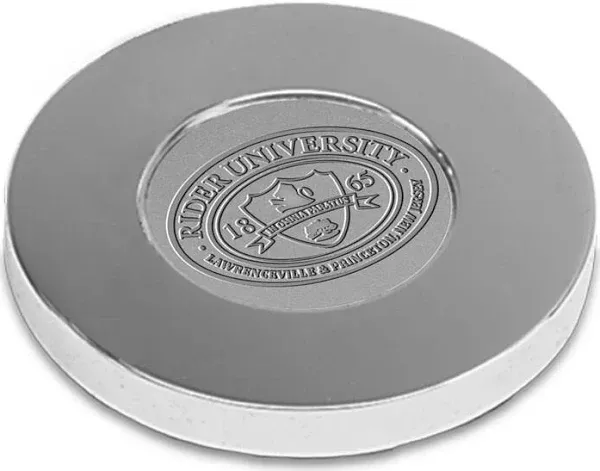 Jardine Silver Rider Broncs Paperweight