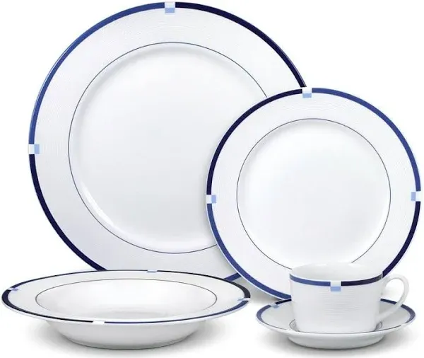 Mikasa Jet Set Blue Dinnerware Set