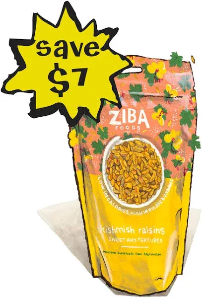 Ziba Foods Kishmish Raisins