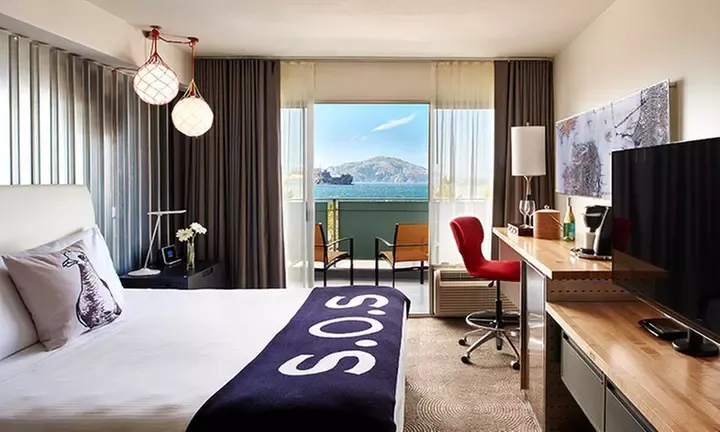 Hotel Stay with Waived $35 Daily Guest Amenity Fee at Hotel Zephyr in San Francisco, CA