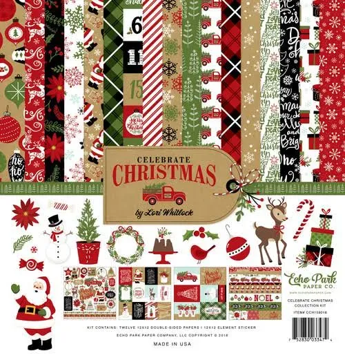 Echo Park Celebrate Christmas Collection Kit