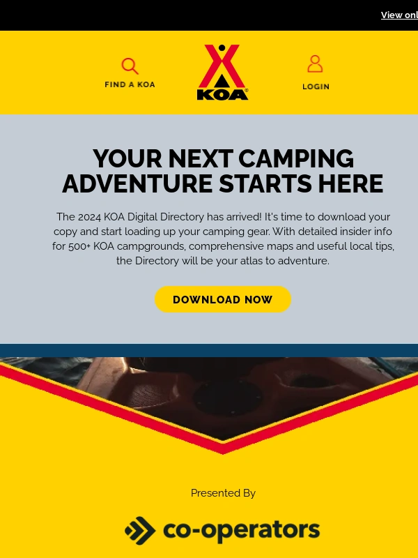 KOA - Kick-Off Summer this May Long Weekend and Download the KOA Digital Directory Now!