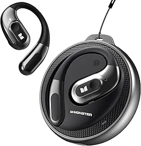 Monster AC330 Open Ear Wireless Earbuds w/ Bluetooth 5.4 (Black) $25.49 + Free Shipping w/ Prime or on $35+