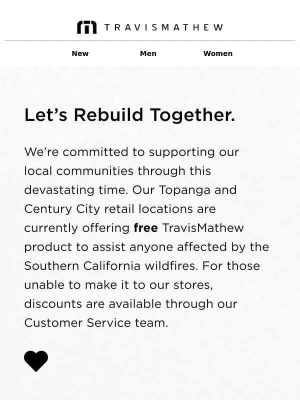 Travis Mathew - We’re Ready To Help