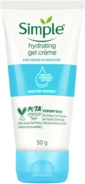 Simple Water Boost Hydrating Gel Cream