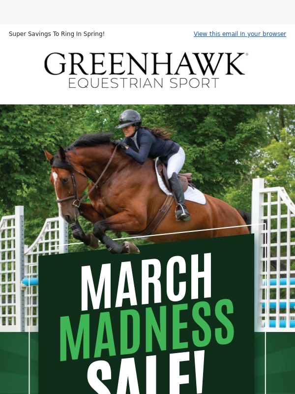 Greenhawk - ❗?️Hurry! Our March Madness Sale Ends This Weekend - Shop Now For Super Savings!?️❗