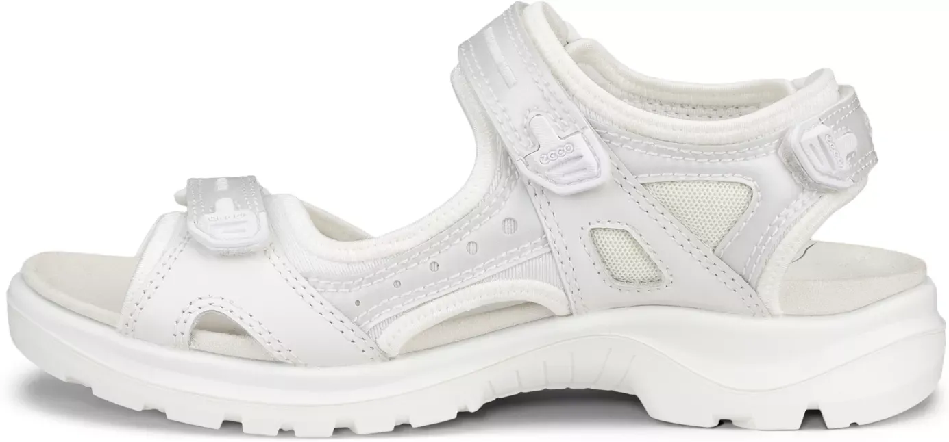 ECCO Offroad - Women's Leather Outdoor Sandal - White