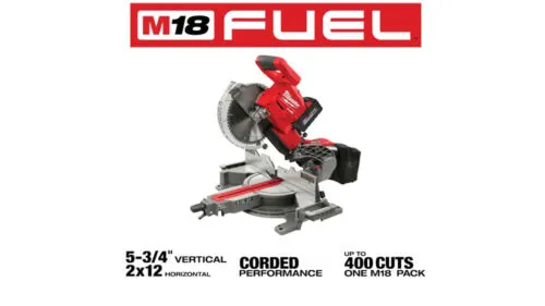 Milwaukee Dual-Bevel Sliding Compound Miter Saw M18 FUEL 2734
