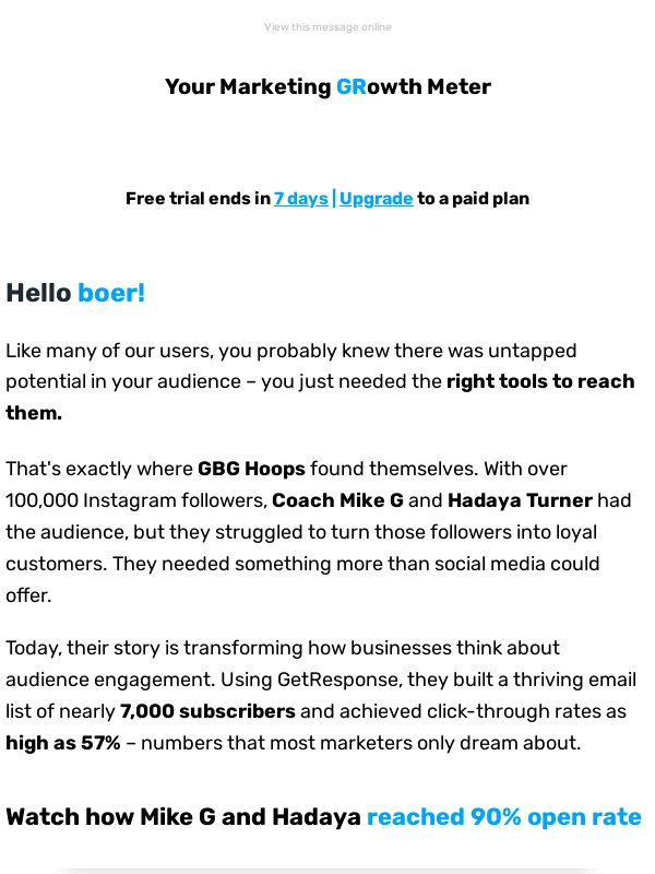 GetResponse - ? How they turned 100K followers into paying customers
