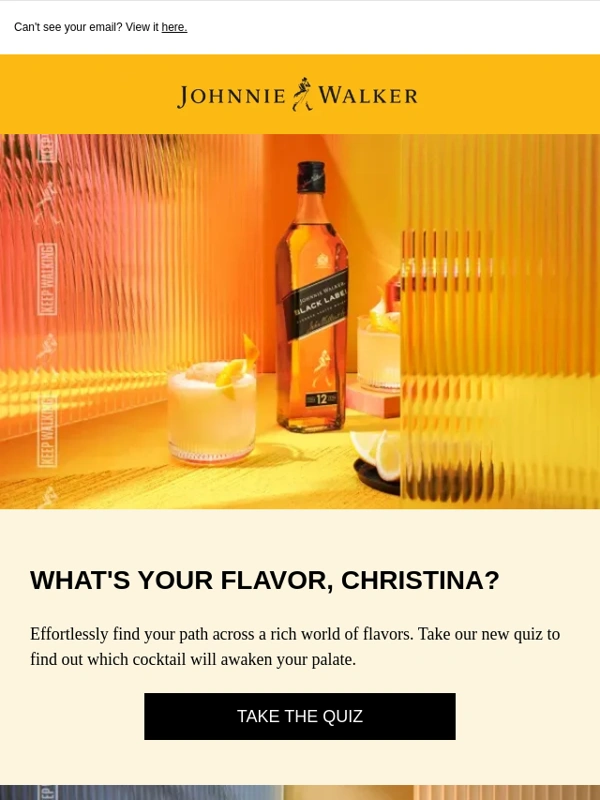 Johnnie Walker - Discovering your new favorite cocktail has never been easier