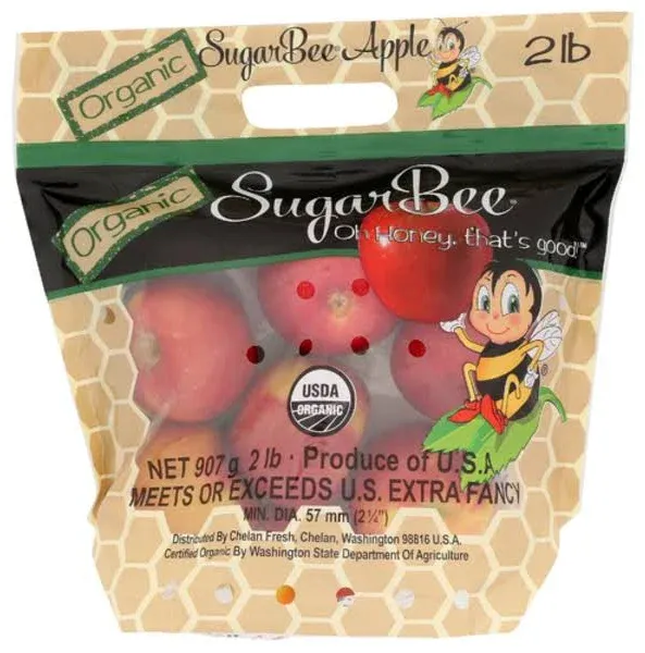 Sugar Bee Organic Apples