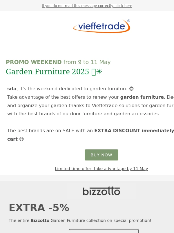 TRIANGL - ? Only for this Weekend: New 2025 Garden Furniture with Extra Discount! ?