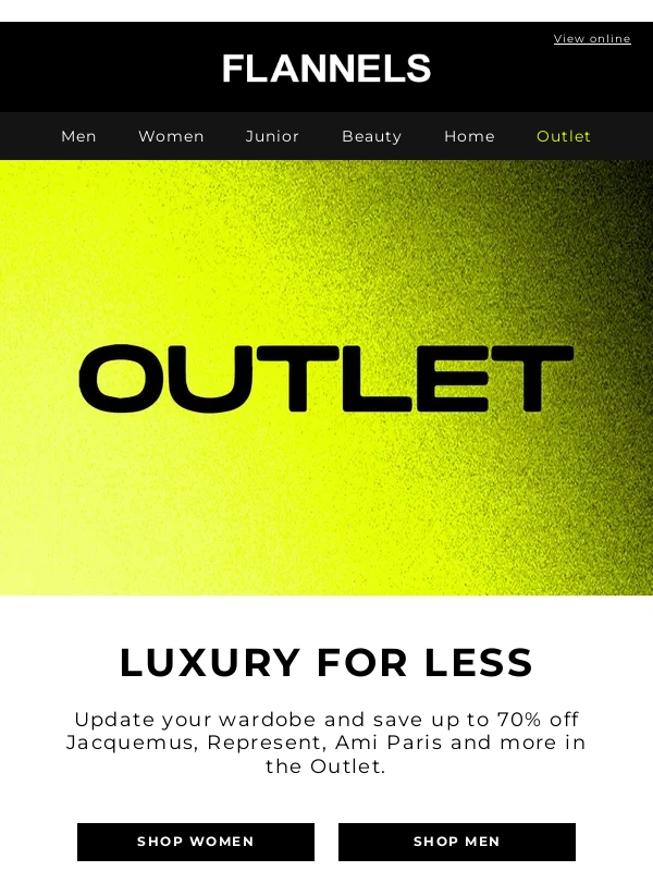 Flannels - Outlet | Up to 70% off