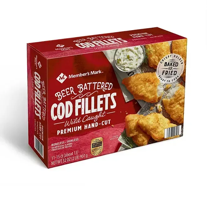 Member's Mark Beer Battered Cod Fillets