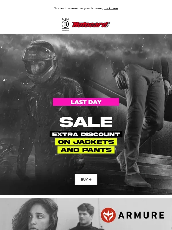 Motocard - Last hours of EXTRA DISCOUNT! ⏳?