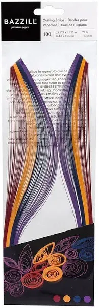 Bazzill Quilling Strip Paper Pack