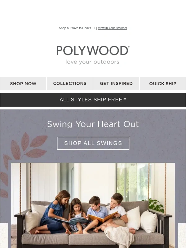 POLYWOOD - Swing Your Heart Out
