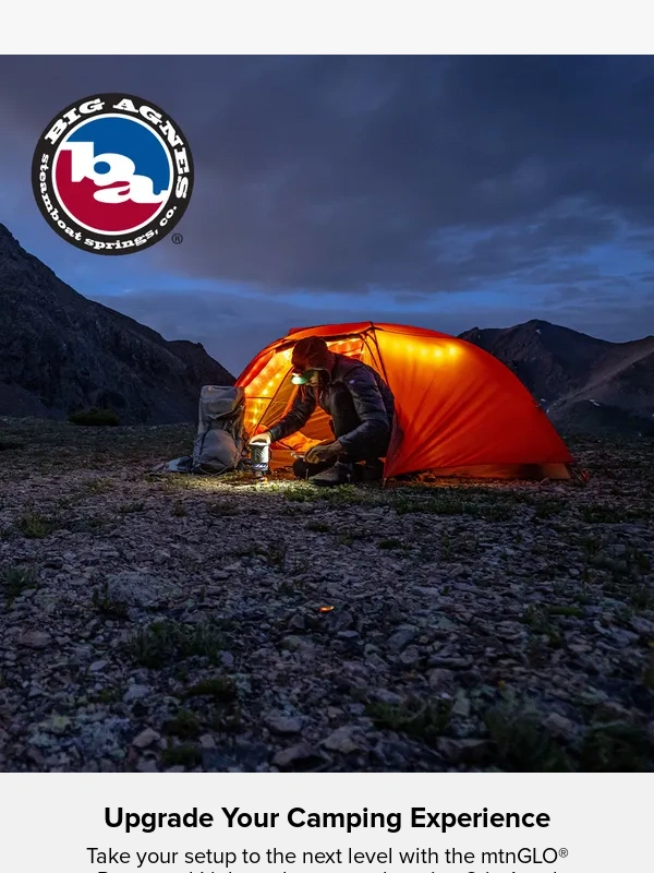 Big Agnes - ?Light Up Your Adventures?