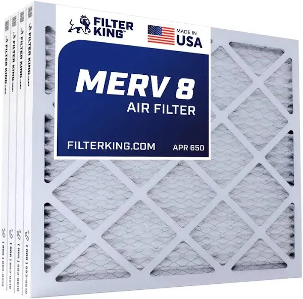 Filter King 25x30x1 Air Filter 4-Pack