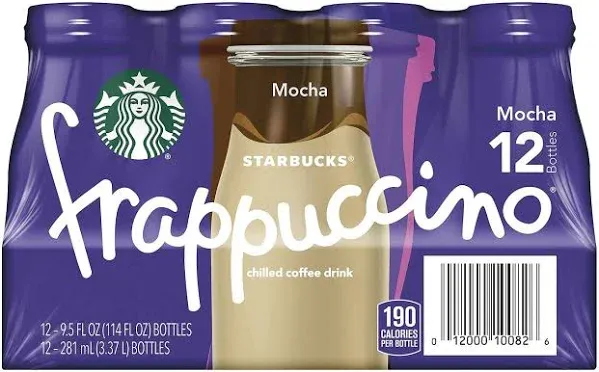 Starbucks Frappuccino Coffee Drink Mocha