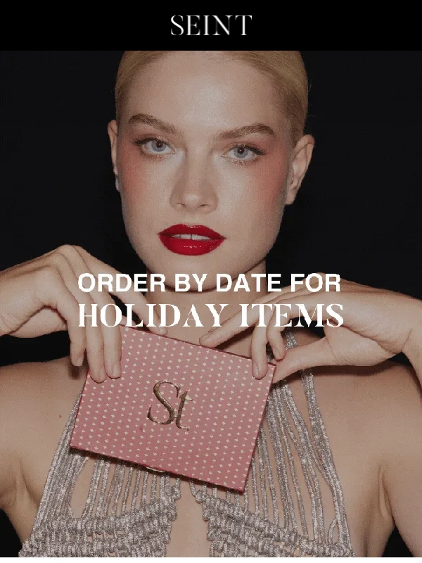 SEINT - Time’s Running Out for Holiday Delivery!