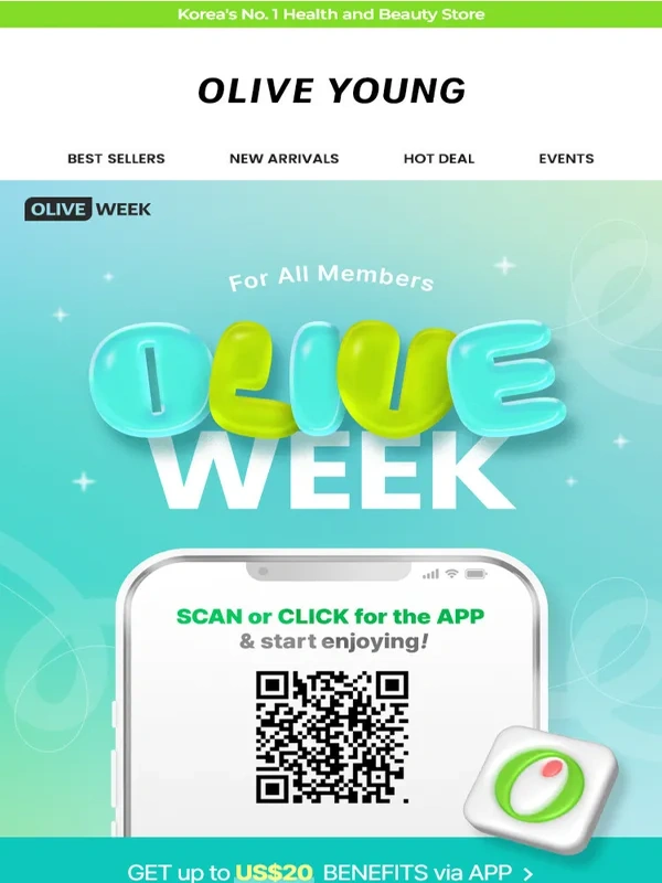 OLIVE YOUNG - (AD) ?Have You Claimed Your Olive Week Coupon Yet? Up to 30% OFF + Free Gift! ?