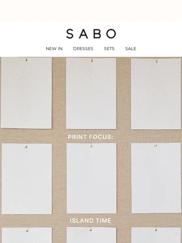 Sabo Skirt - Print Focus: Island Time