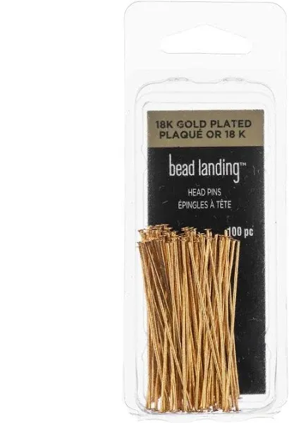 Bead Landing Head Pins