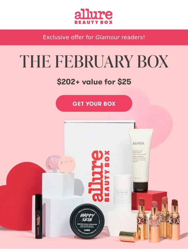 Allure Beauty Box - YSL Lipstick + $202 Worth of Beauty? Yes Please!