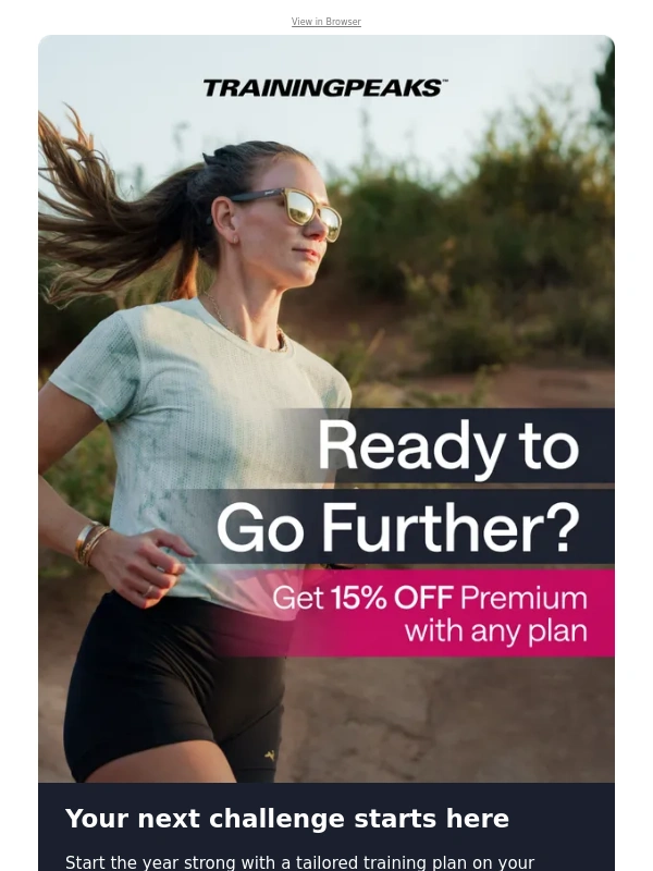 TrainingPeaks - Save 15% on the Ultimate Training Bundle